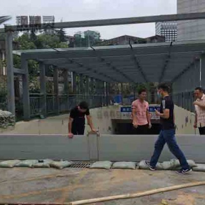 湖北出入口防汛挡板 车库防进水挡板